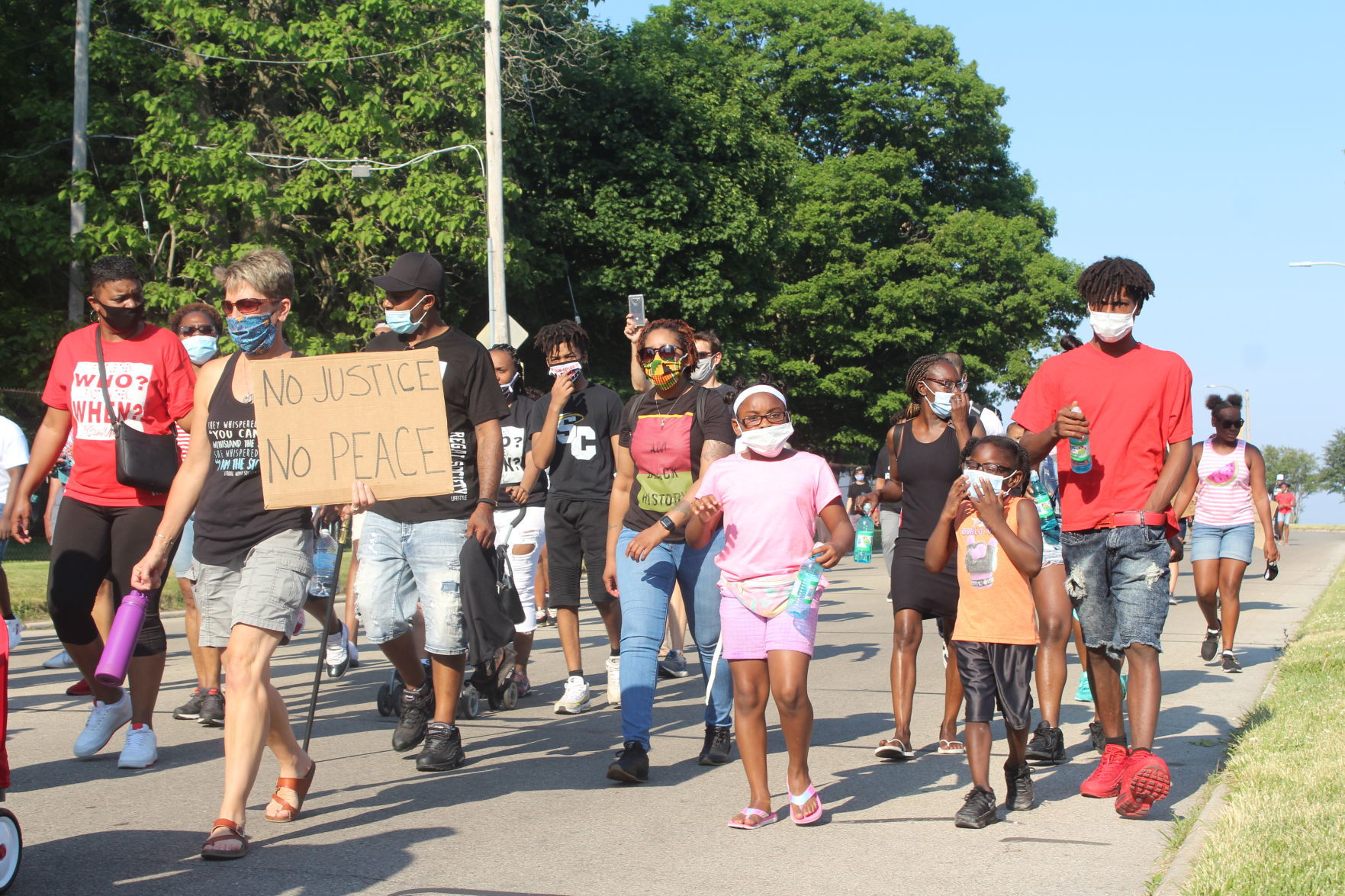All ages marching
